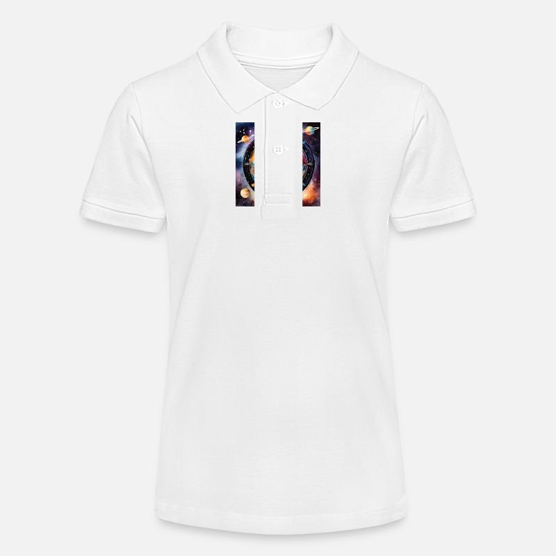 L’univers des fléchettes - Polo bio MINI SPRINTER Stanley/Stella Ado - blanc