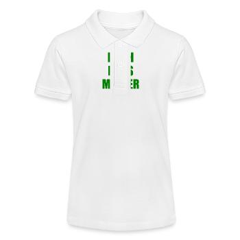 irish lives matter - Polo bio MINI SPRINTER Stanley/Stella Ado - blanc - Devant