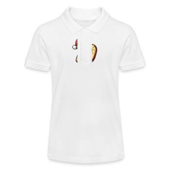 70 Number Christmas Cookie - Stanley/Stella Teen Organic Polo Shirt MINI SPRINTER - white - Front