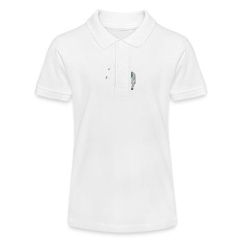 Spuckendes Lama - Stanley/Stella Teenager Bio-Poloshirt MINI SPRINTER - Weiß - Vorne