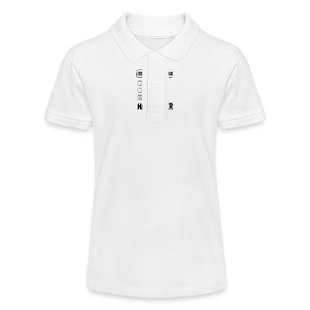 Craftsman Relationship Status - Stanley/Stella Teen Organic Polo Shirt MINI SPRINTER - white - Front
