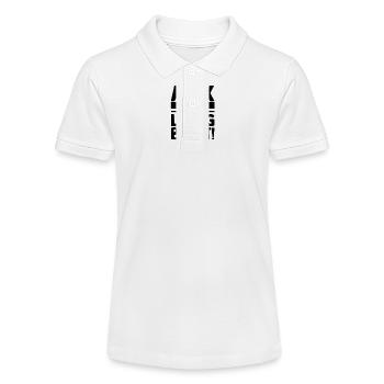 Alexander Alexandra Alexa Alex - Stanley/Stella Teen Organic Polo Shirt MINI SPRINTER - white - Front