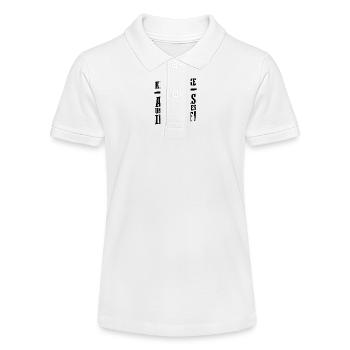 Vorname Andreas - Stanley/Stella Teenager Bio-Poloshirt MINI SPRINTER - Weiß - Vorne