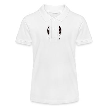 Boule à neige avec chat noir d’hiver pour - Polo bio MINI SPRINTER Stanley/Stella Ado - blanc - Devant