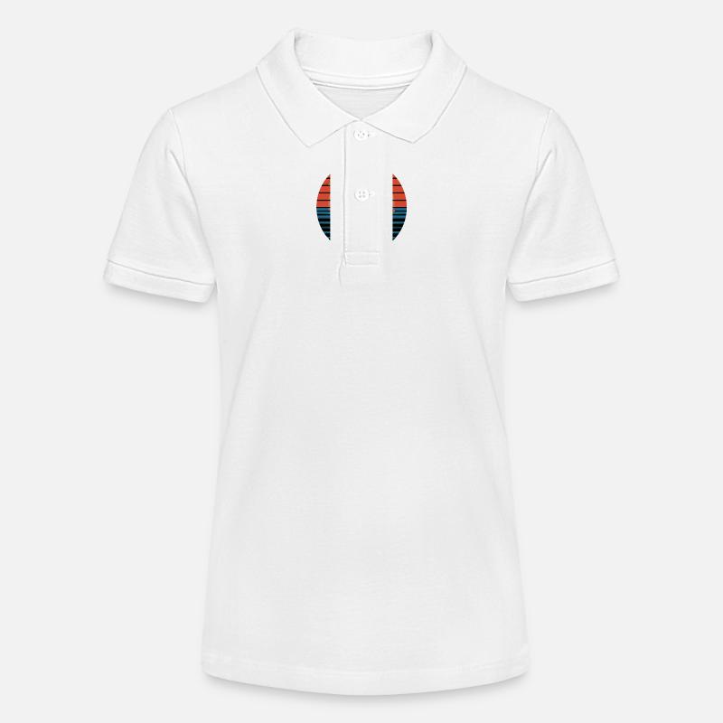 Rétro Capoeira Vintage Arts Martiaux Mixtes Coucher de soleil - Polo bio MINI SPRINTER Stanley/Stella Ado - blanc