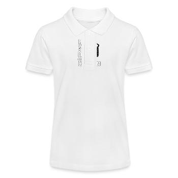 Soft-Serve? Dann ab zum Eis – Volleyball - Stanley/Stella Teenager Bio-Poloshirt MINI SPRINTER - Weiß - Vorne