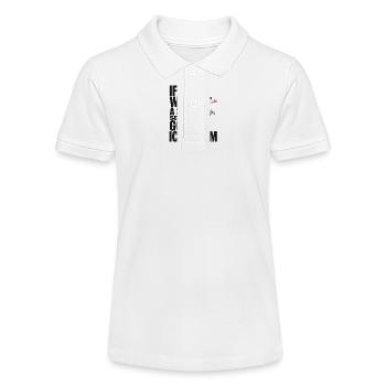 Soft-Serve? Dann ab zum Eis – Volleyball - Stanley/Stella Teenager Bio-Poloshirt MINI SPRINTER - Weiß - Vorne