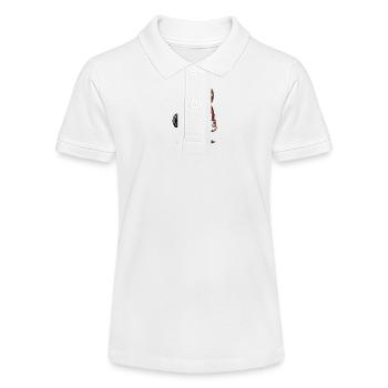 Mein Herz ist müde von der Liebe 2025 - Stanley/Stella Teenager Bio-Poloshirt MINI SPRINTER - Weiß - Vorne