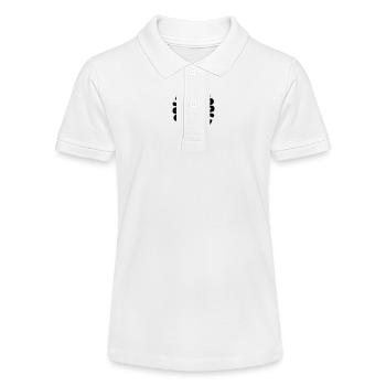 Halloween Little Ghosts And Bats Black Spooky Boo - Stanley/Stella Teen Organic Polo Shirt MINI SPRINTER - white - Front