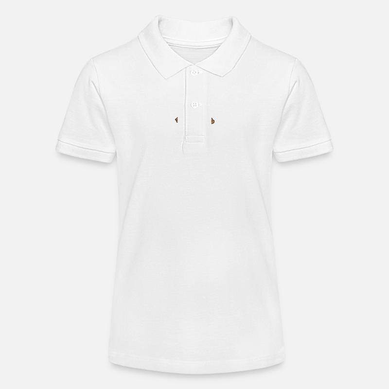 Kinder Bagger Baustelle - Stanley/Stella Teenager Bio-Poloshirt MINI SPRINTER - Weiß