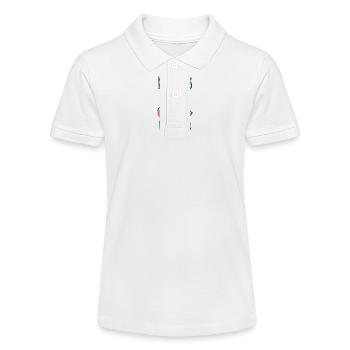 Fuchs Weihnachten Fun Spruch - Stanley/Stella Teenager Bio-Poloshirt MINI SPRINTER - Weiß - Vorne