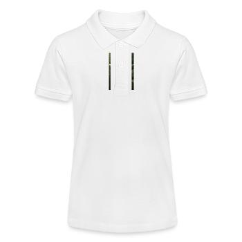 Verlassenes Dschungel-Flugzeugwrack - Stanley/Stella Teenager Bio-Poloshirt MINI SPRINTER - Weiß - Vorne