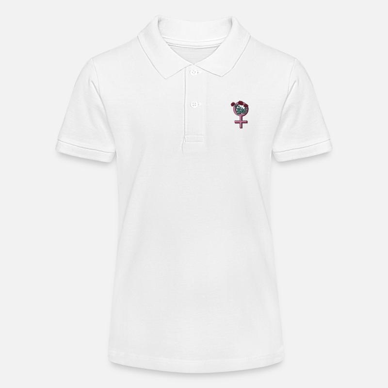 Autonomisation des filles - Polo bio MINI SPRINTER Stanley/Stella Ado - blanc