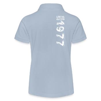 1977 Geburtstag Geschenkidee Vintage Edition - Stanley/Stella Teenager Bio-Poloshirt MINI SPRINTER - Rot - Hinten