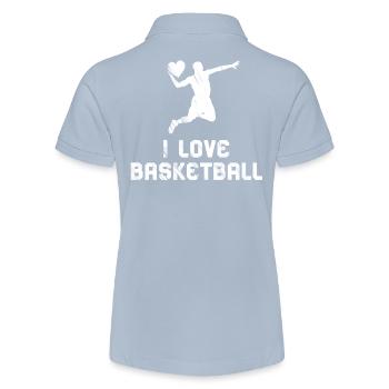 J’aime le basket-ball – Cœur pour le terrain - Polo bio MINI SPRINTER Stanley/Stella Ado - rouge - Dos