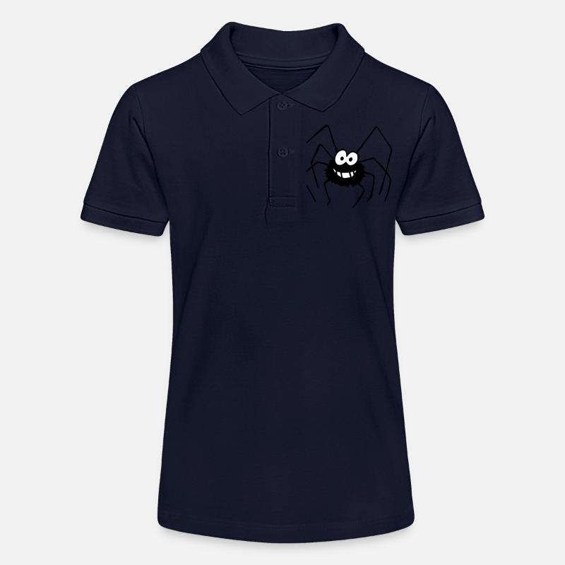 Araignée - Polo bio MINI SPRINTER Stanley/Stella Ado - bleu marine