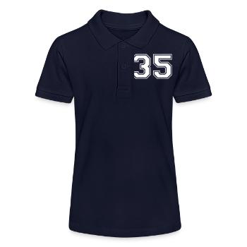35 - Stanley/Stella Teen Organic Polo Shirt MINI SPRINTER - navy - Front