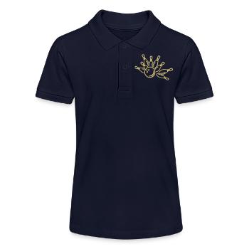 Bowling - Polo bio MINI SPRINTER Stanley/Stella Ado - bleu marine - Devant