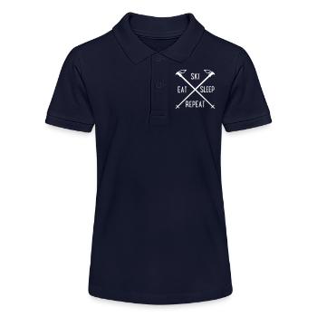 ski - Polo bio MINI SPRINTER Stanley/Stella Ado - bleu marine - Devant
