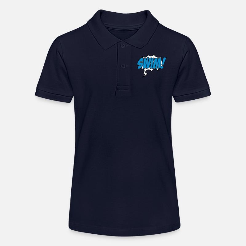nager - Polo bio MINI SPRINTER Stanley/Stella Ado - bleu marine