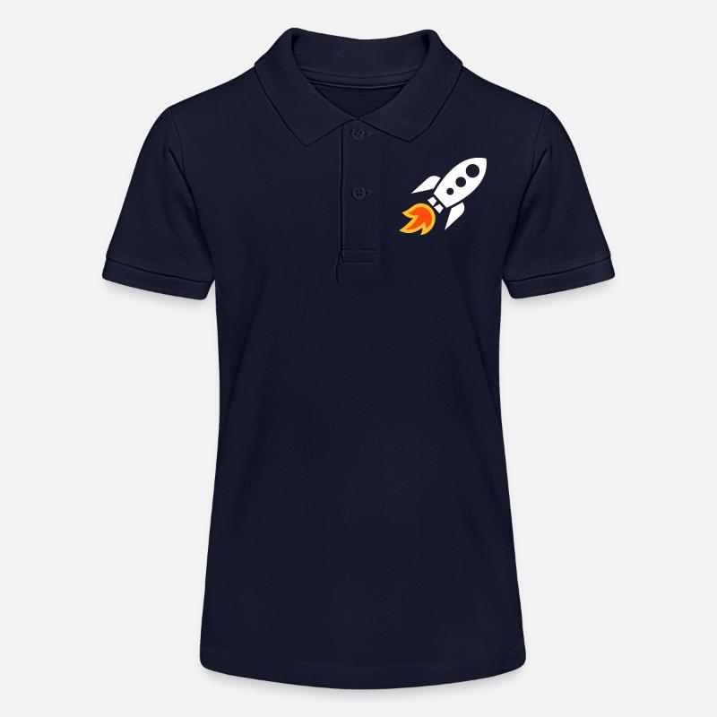 Fusée - Polo bio MINI SPRINTER Stanley/Stella Ado - bleu marine