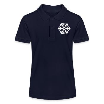 flocon de neige - Polo bio MINI SPRINTER Stanley/Stella Ado - bleu marine - Devant