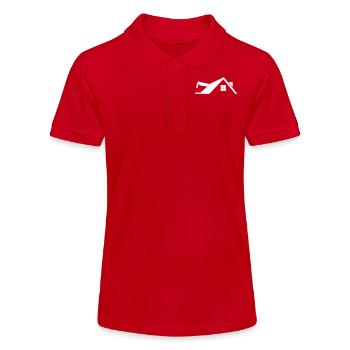 Roof - Stanley/Stella Teen Organic Polo Shirt MINI SPRINTER - red - Front