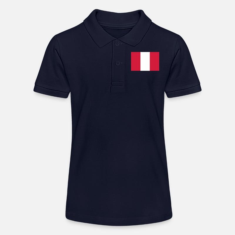 Pérou - Polo bio MINI SPRINTER Stanley/Stella Ado - bleu marine