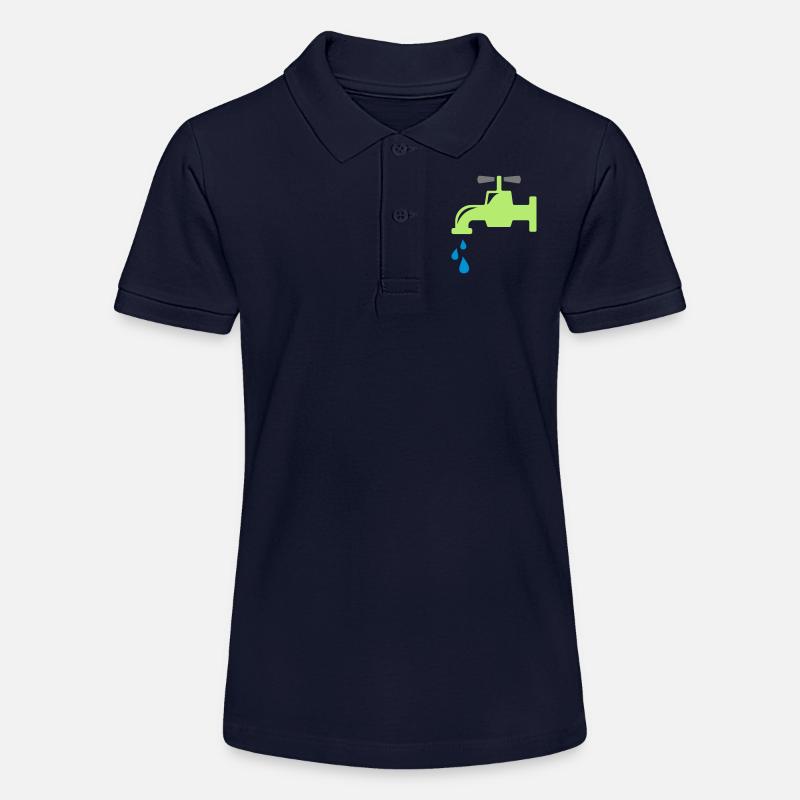 robinet - Polo bio MINI SPRINTER Stanley/Stella Ado - bleu marine