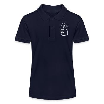 thumbs up - Stanley/Stella Teen Organic Polo Shirt MINI SPRINTER - navy - Front
