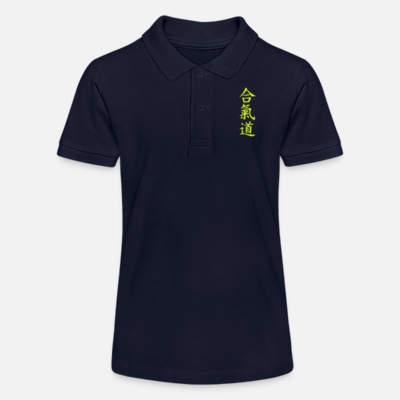 Aikido - Polo bio MINI SPRINTER Stanley/Stella Ado - bleu marine
