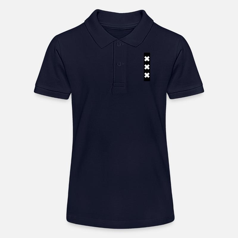 amsterdam - Polo bio MINI SPRINTER Stanley/Stella Ado - bleu marine