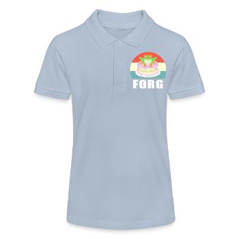 Frog Tree Frog - Stanley/Stella Teen Organic Polo Shirt MINI SPRINTER - red - Front