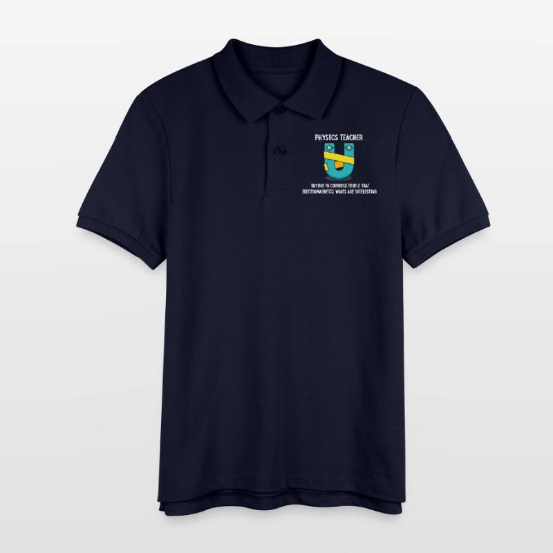 Physics Physicist Physics Student Physics Teacher Stanley/Stella Teen Organic Polo Shirt MINI SPRINTER