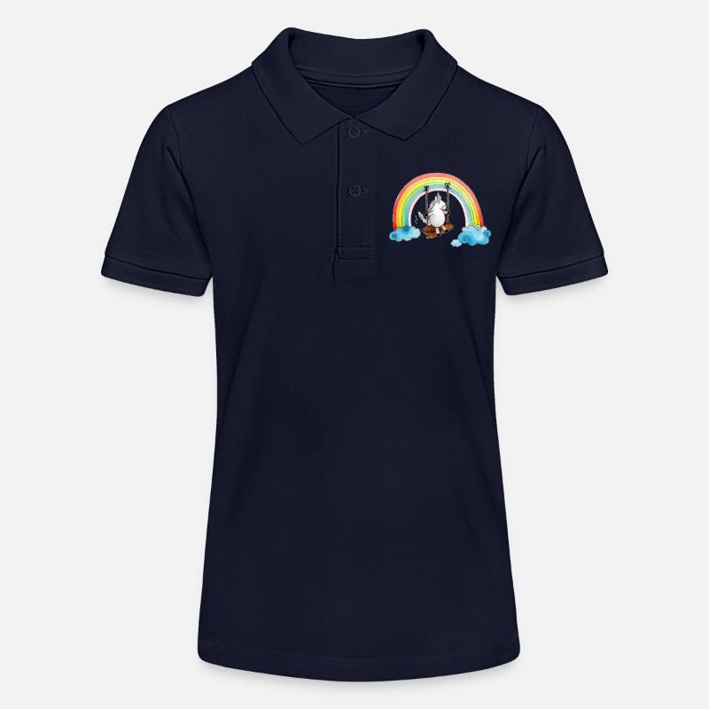 Chalouper Licorne - Polo bio MINI SPRINTER Stanley/Stella Ado - bleu marine
