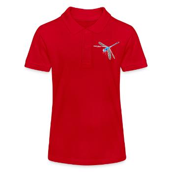 Libelle - Stanley/Stella Teenager Bio-Poloshirt MINI SPRINTER - Rot - Vorne