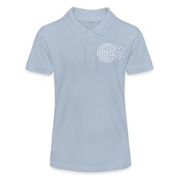 Pixel-Mosaik-Raster - Stanley/Stella Teenager Bio-Poloshirt MINI SPRINTER - Rot - Vorne