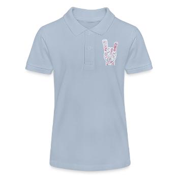 Punk rock punk punker grunge rock musique heavy metal - Polo bio MINI SPRINTER Stanley/Stella Ado - rouge - Devant