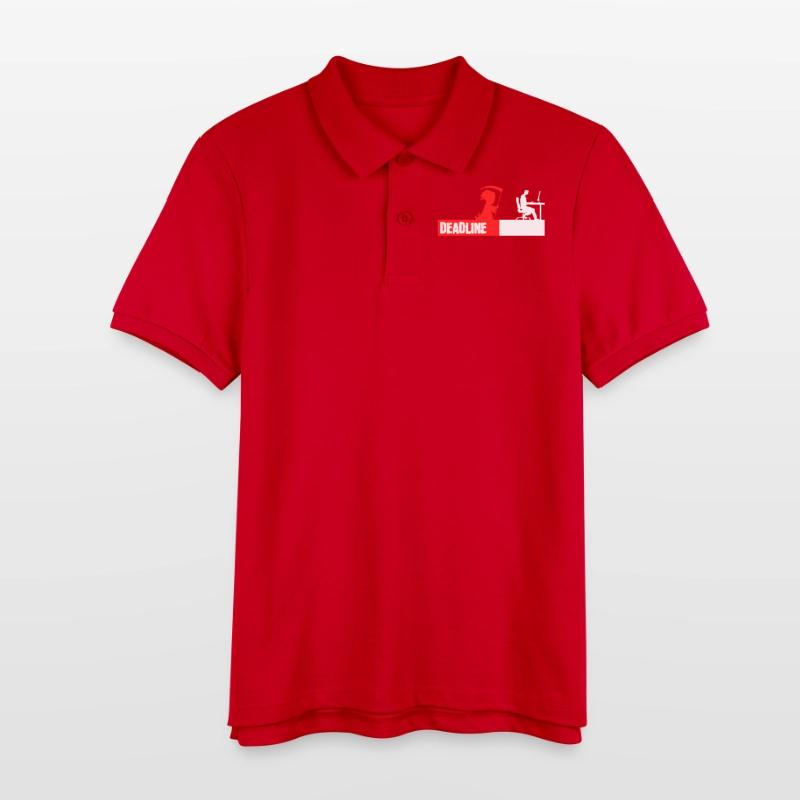 Computergeek Developer Coden Statement Scripting Stanley/Stella Teen Organic Polo Shirt MINI SPRINTER