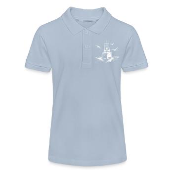 Cutter de pêche Chalutier Pêche Mer - Polo bio MINI SPRINTER Stanley/Stella Ado - rouge - Devant