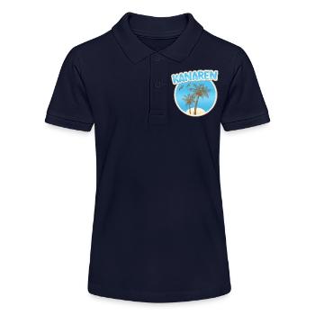 Logo de Palm Beach des îles Canaries - Polo bio MINI SPRINTER Stanley/Stella Ado - bleu marine - Devant