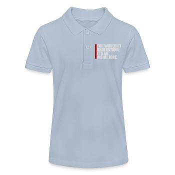You Wouldn't Understand It's An Inside Joke Spruch - Stanley/Stella Teenager Bio-Poloshirt MINI SPRINTER - Rot - Vorne