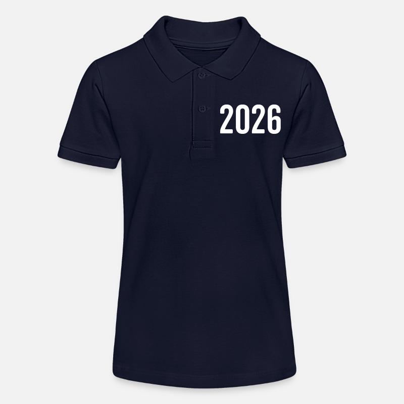 Chiffre de l’année 2026 - Polo bio MINI SPRINTER Stanley/Stella Ado - bleu marine