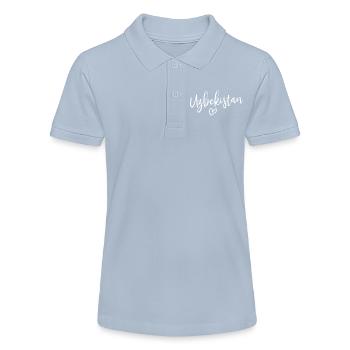 Usbekistan Herz Frauenliebe Usbekistan - Stanley/Stella Teenager Bio-Poloshirt MINI SPRINTER - Rot - Vorne