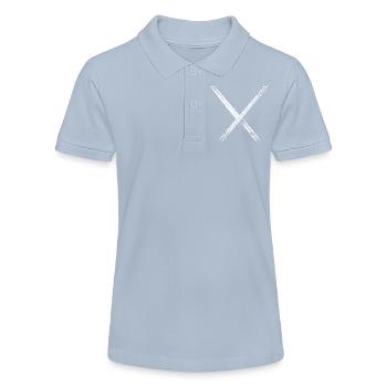 Drumsticks Drawing - Stanley/Stella Teen Organic Polo Shirt MINI SPRINTER - red - Front