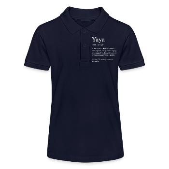 Yaya Définition du nom : Aide de maison philippine - Polo bio MINI SPRINTER Stanley/Stella Ado - bleu marine - Devant