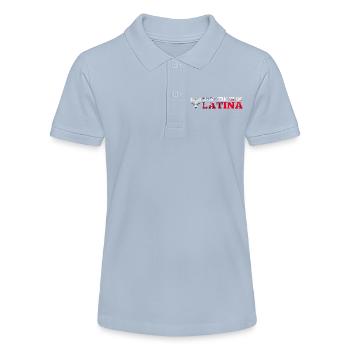 Eastern Bloc Latina Pole Poland White Eagle Gift - Stanley/Stella Teen Organic Polo Shirt MINI SPRINTER - red - Front