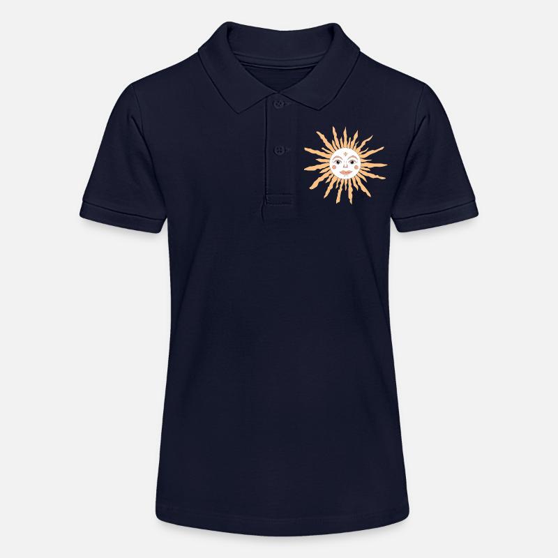 Soleil Céleste - Polo bio MINI SPRINTER Stanley/Stella Ado - bleu marine