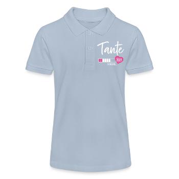 Tante Loading 2023 Herz Nichte Mädchen - Stanley/Stella Teenager Bio-Poloshirt MINI SPRINTER - Rot - Vorne