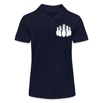Bowling - Polo bio MINI SPRINTER Stanley/Stella Ado - bleu marine - Devant